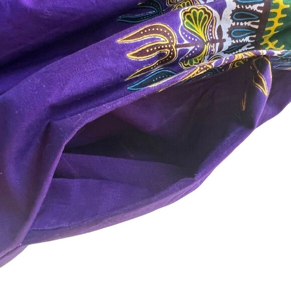 Dashiki Print Maxi Skirt - Picture 6 of 9